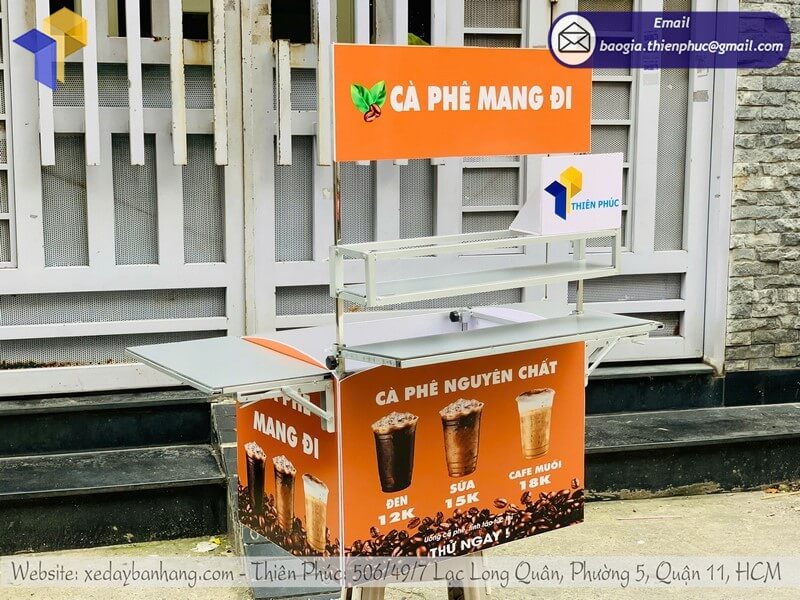 thùng bán cà phê mang đi