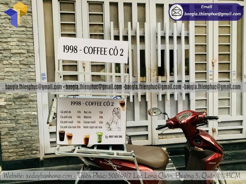 thung dung cafe ban mang di