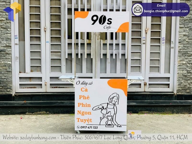 quầy cafe mang đi di động