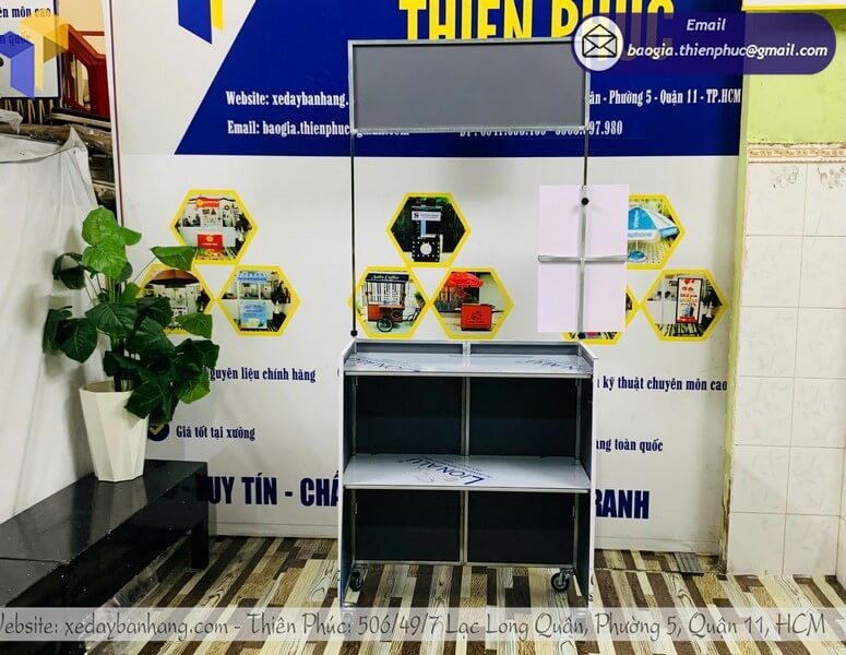 xe bán cà phê lưu động