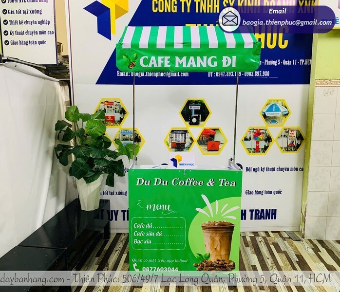 xe cà phê lưu động