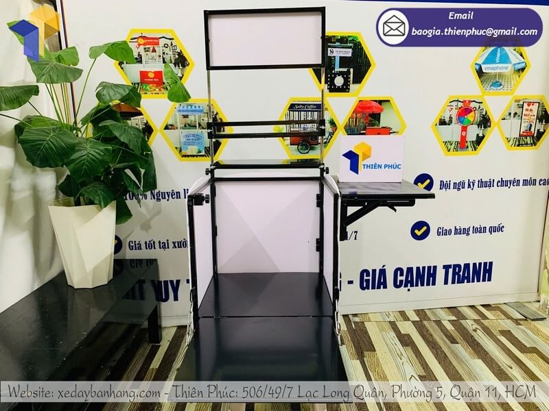 thùng bán cà phê di động