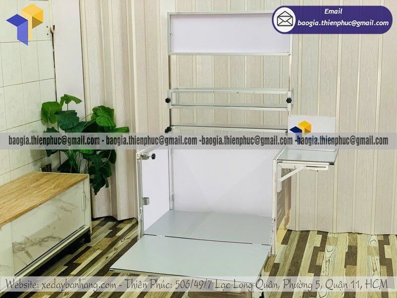 thùng bán cà phê di động