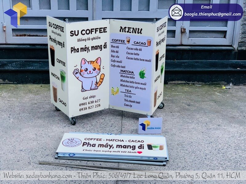 kinh doanh xe cà phê mang đi