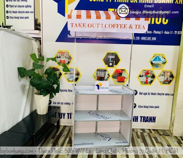 xe cà phê di động