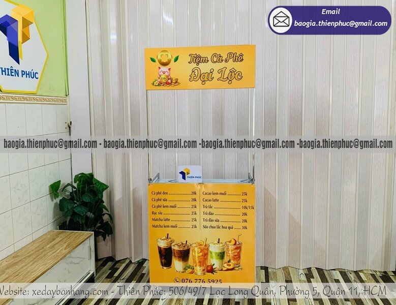 quầy cà phê mang đi di động