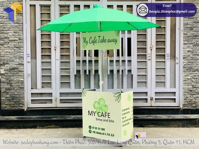 xe bán cà phê mang đi