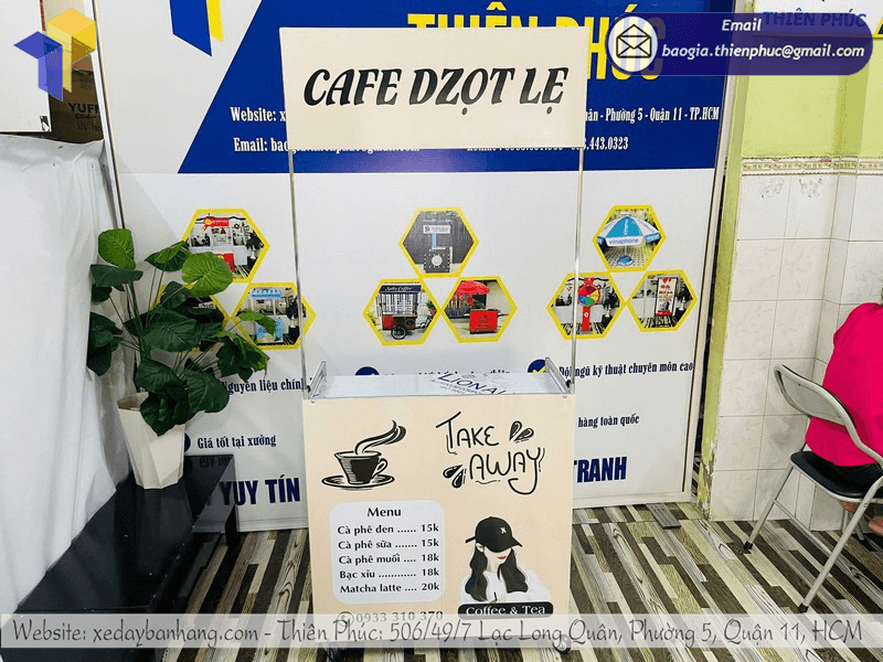 Xe Bán Cà Phê Mang Đi – Giải Pháp Kinh Doanh Hiện Đại, Lợi Nhuận Cao
