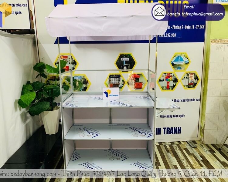 Xe Bán Hàng Gấp Gọn