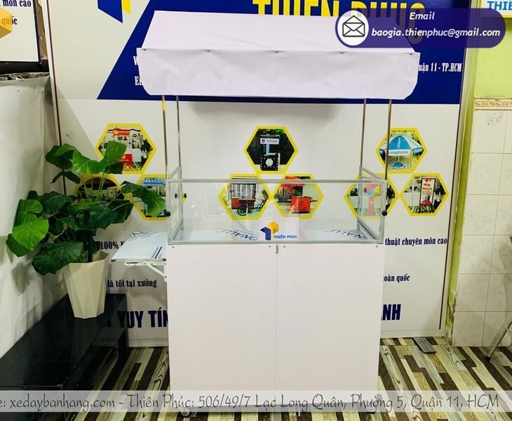 Xe Bán Hàng Gấp Gọn