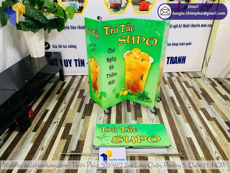 quầy bán nước nhỏ gọn