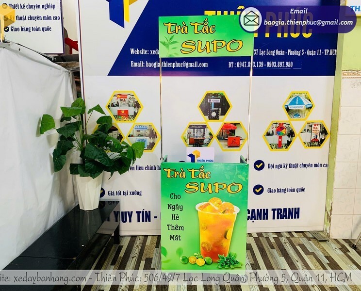 quầy bán nước nhỏ