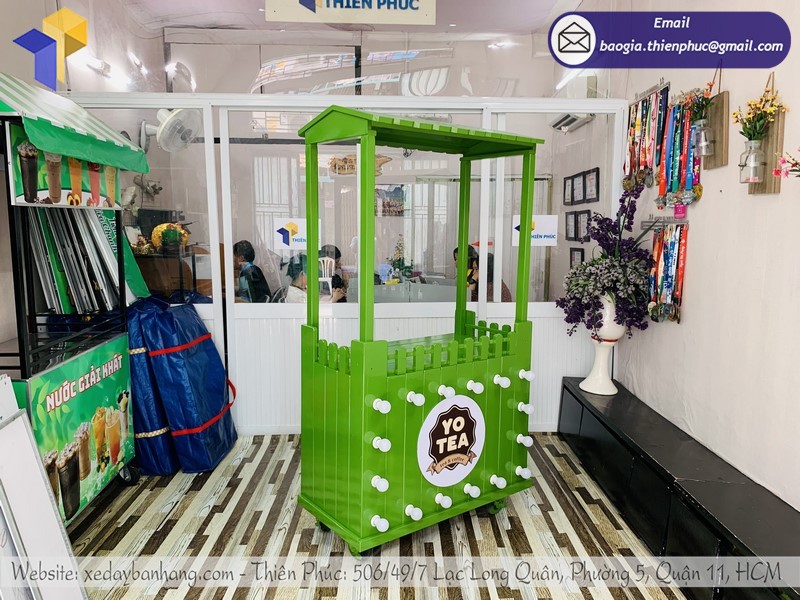 xe lưu động cà phê đẹp