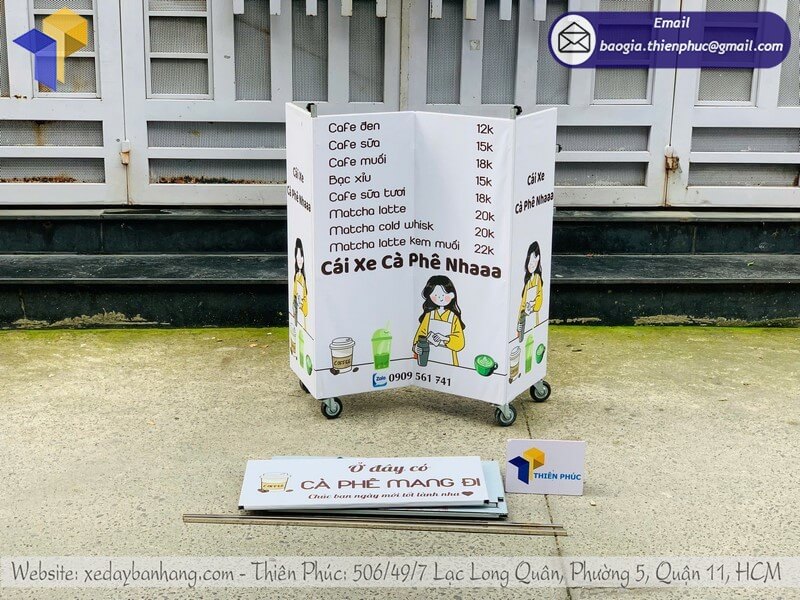 quầy bán cà phê mini