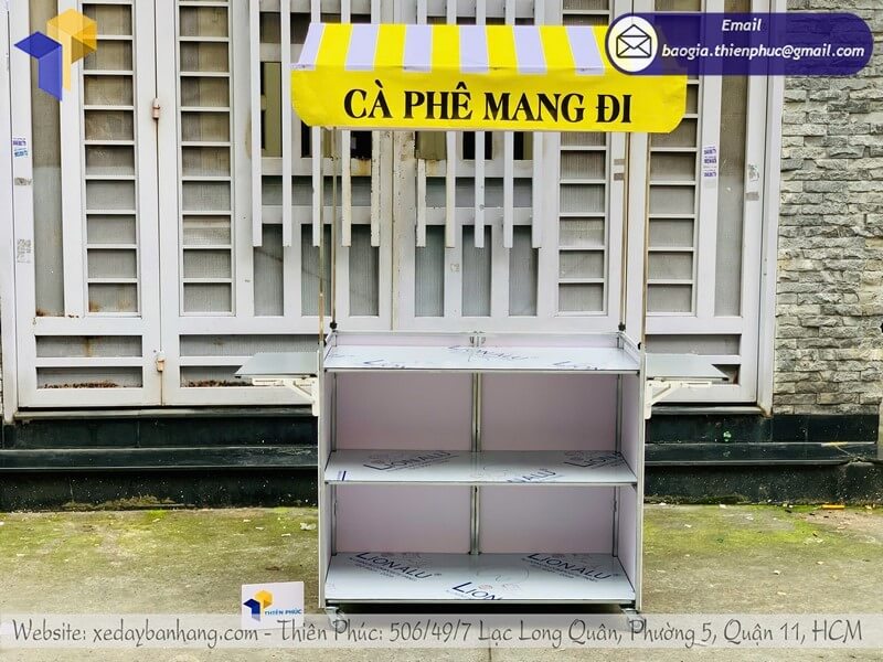 xe bán cafe take away