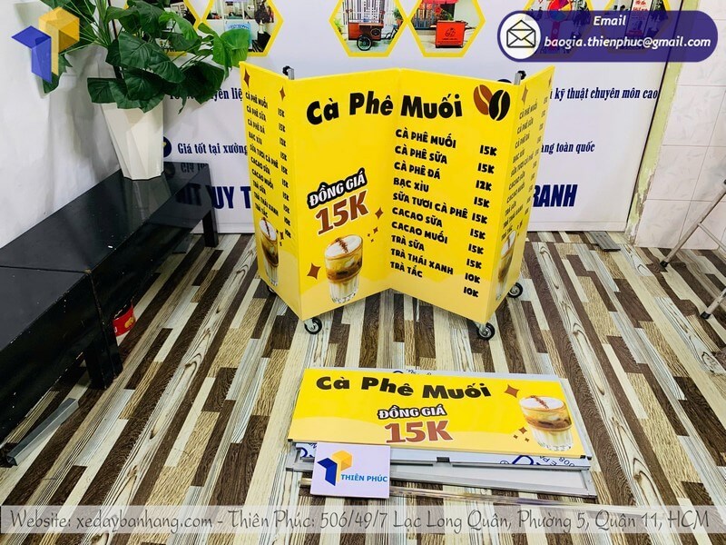 xe cà phê di động