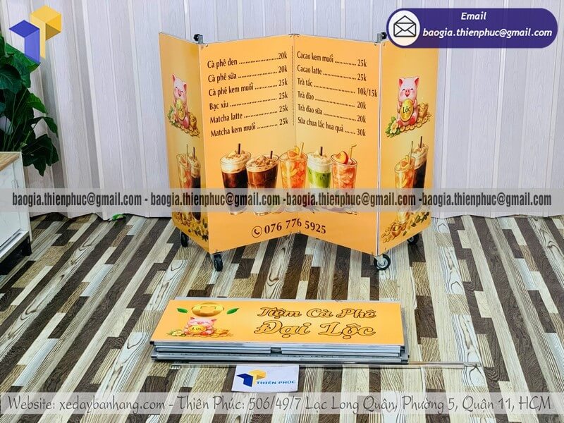 quầy cà phê take away di động