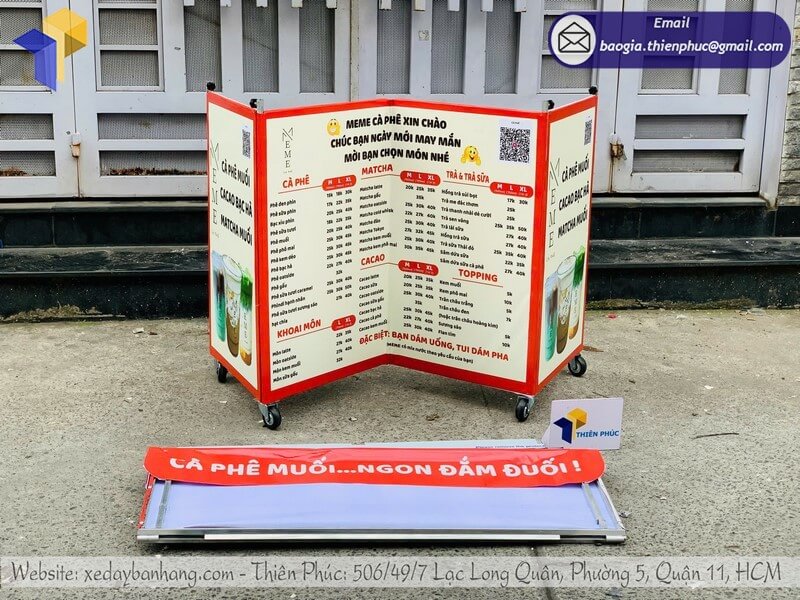 xe cà phê mang đi