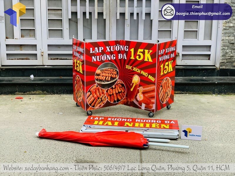 kinh doanh lạp xưởng nướng đá