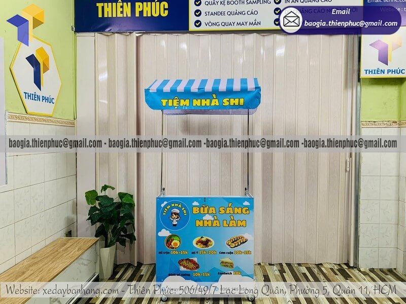 xe đẩy bán hàng giá rẻ