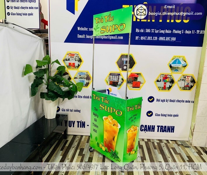 quầy bán nước lưu động