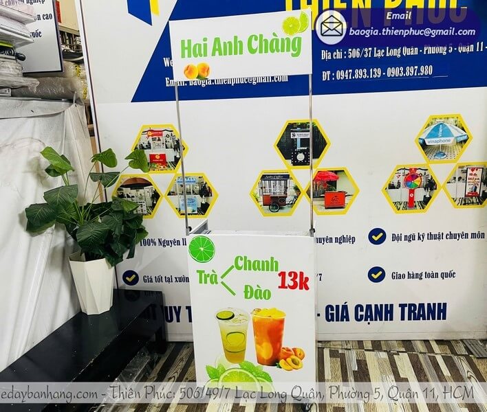 quầy bán nước vỉa hè