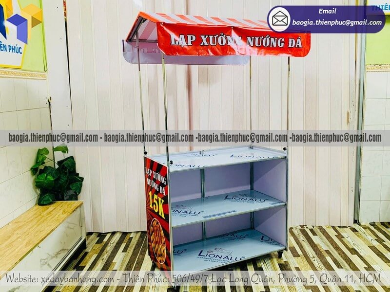 xe bán đồ nướng lưu động